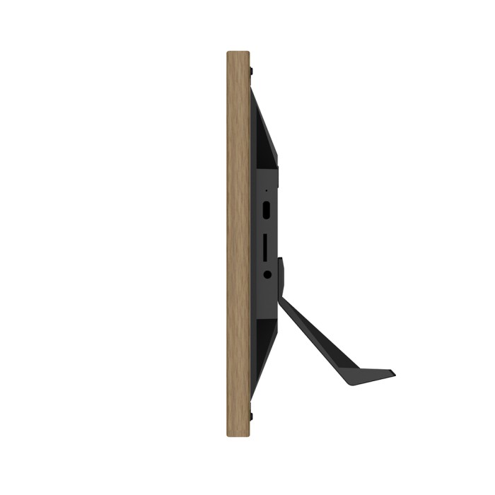 Wozinsky WRC-32 10.1" Digital Photo Frame with Frameo 32GB App - Light Brown