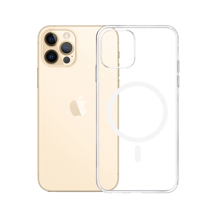 3mk Clear MagCase Case for Apple iPhone 12 Pro Max - Transparent