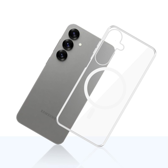 3mk Clear MagCase for Samsung Galaxy S25 - transparent