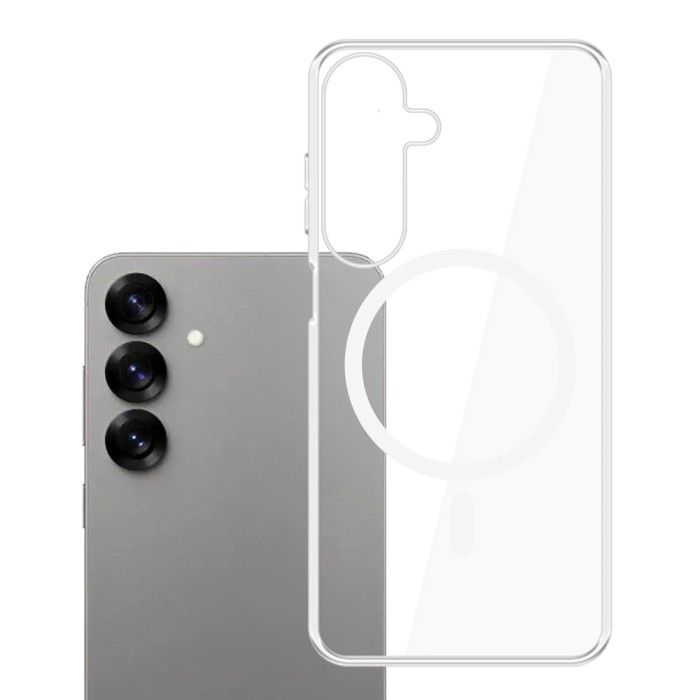 3mk Clear MagCase for Samsung Galaxy S25 - transparent