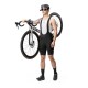 Rockbros YDDK009 Men&amp;#39;s Cycling Bib Shorts with Pad Size XXL - Black