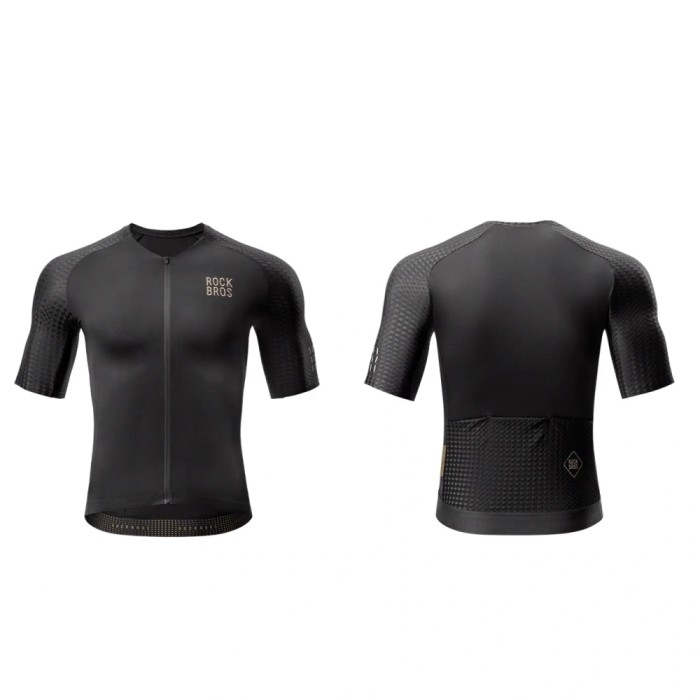 Rockbros YDDX011 Diamond Short Sleeve Cycling Jersey Size XXS - Black