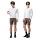 Rockbros YDCX008 Diamond Long Sleeve Cycling Jersey Size XXL - White