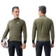 Rockbros YDWT014 Winter Fleece Double Layer Cycling Jacket Size XXL - Green