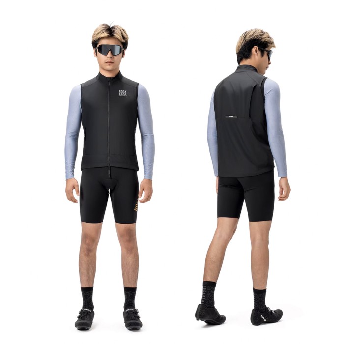 Rockbros YDMJ003 Spring/Autumn Windproof Vest Size XL - Black