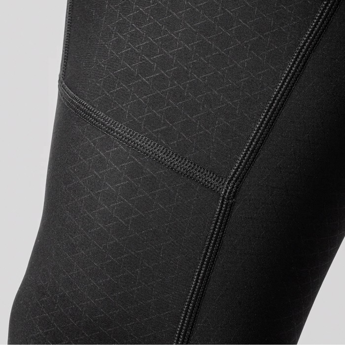 Rockbros YDCK012-1 Long Fleece Bib Tights with Pad Size S - Black