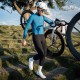 Rockbros YDCK012-1 Long Fleece Bib Tights with Pad Size S - Black