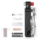 Rockbros Multitool Bike Tool Set with CO2 Pump and Ratchet Wrench - Black