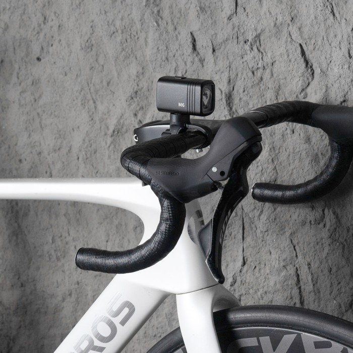 Rockbros M6 1000 lm front rechargeable bike light 2800 mAh - black