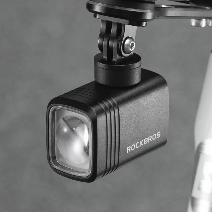 Rockbros M6 1000 lm front rechargeable bike light 2800 mAh - black