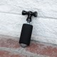 Rockbros CO₂ pump, aluminum alloy valve head, cartridge-free, Presta/Schrader compatible - black