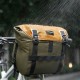 Rockbros W019 Handlebar Bike Bag 13.5-24L - Green-Orange