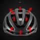 Rockbros HC-58BK-M Bike Helmet 55-58 cm - Black and Gray