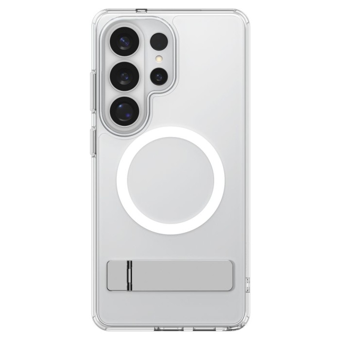 Spigen Ultra Hybrid S Mag MagSafe Case for Samsung Galaxy S26 Ultra - Clear and White