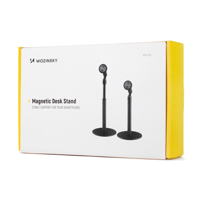 Wozinsky WSB-K83 MagSafe compatible desk stand holder - black
