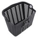 Wozinsky WKR-PK plastic handlebar bicycle basket - black