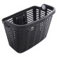 Wozinsky WKR-PK plastic handlebar bicycle basket - black