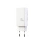 Joyroom JR-TG10 65W GaN 2x USB-C + USB-A wall charger with 65W USB-C - USB-C 1.2m cable - white