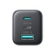 Joyroom JR-TO1 GaN 45 USB-C Lightning USB-A Wall Charger - Black