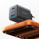 Joyroom JR-TO1 GaN 45 USB-C Lightning USB-A Wall Charger - Black