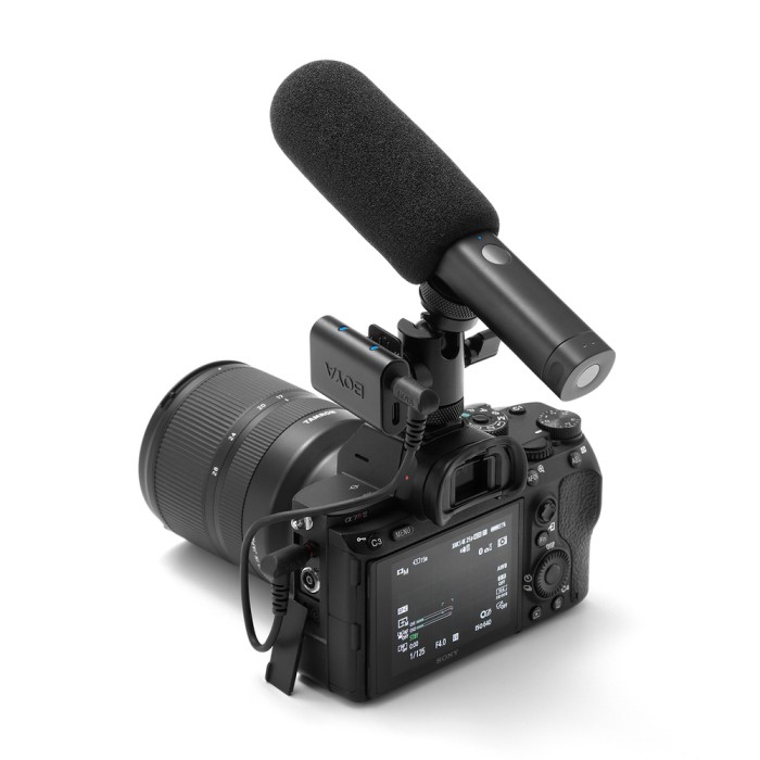 BOYA MAGIC-02 Wireless Microphone 2.4GHz USB-C - Black