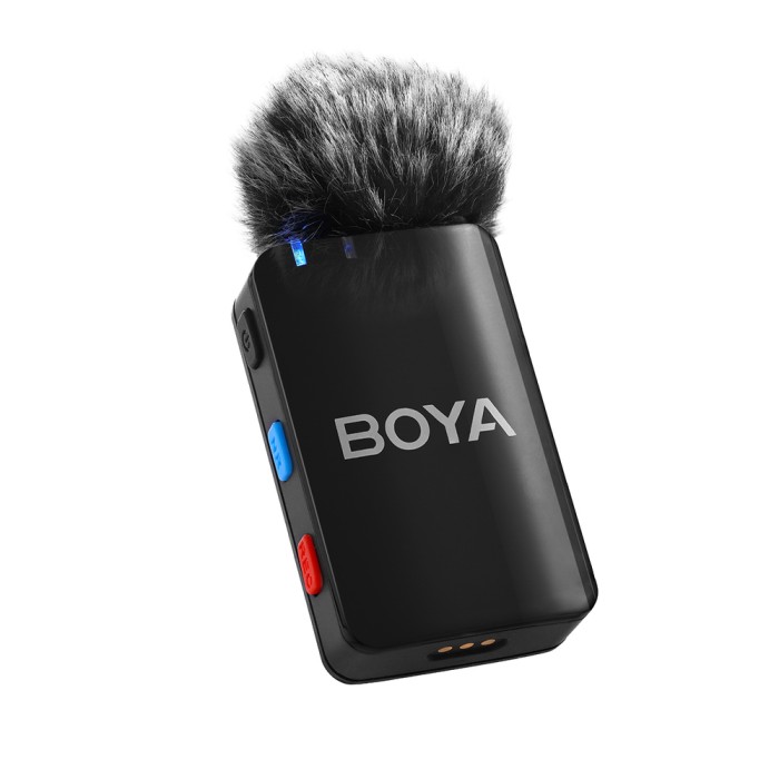 BOYA BOYAMIC 2-02 Wireless Microphones 2.4 GHz USB-C - Black