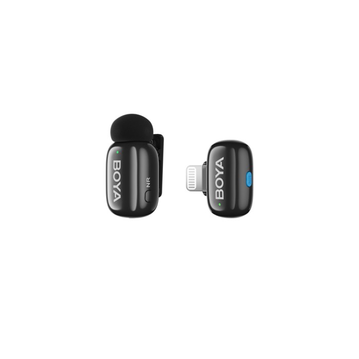 BOYA mini 2-01 wireless microphones 2.4GHz USB-C - black