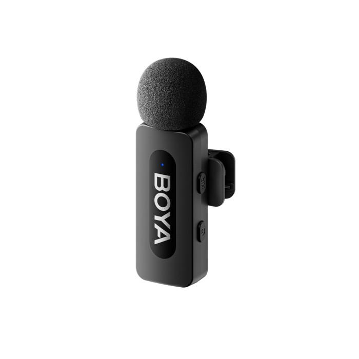 BOYA BY-V1 V2.0 Wireless Microphone 2.4GHz - Black