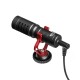 BOYA BY-MM1 Wired Directional Microphone - Black