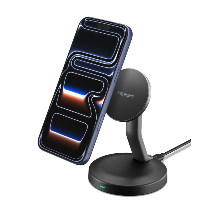 Spigen EF151MS Essential MagSafe 15W Wireless Charger - Black