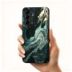 Tech-Protect Lamano MagSafe Case for Samsung Galaxy A57 5G - Black and Green
