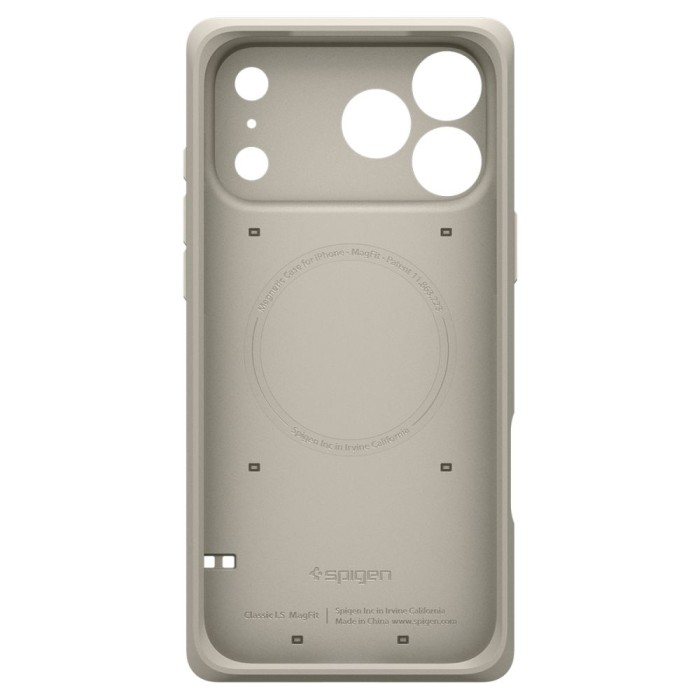 Spigen Classic LS MagSafe Case for iPhone 17 Pro - Beige