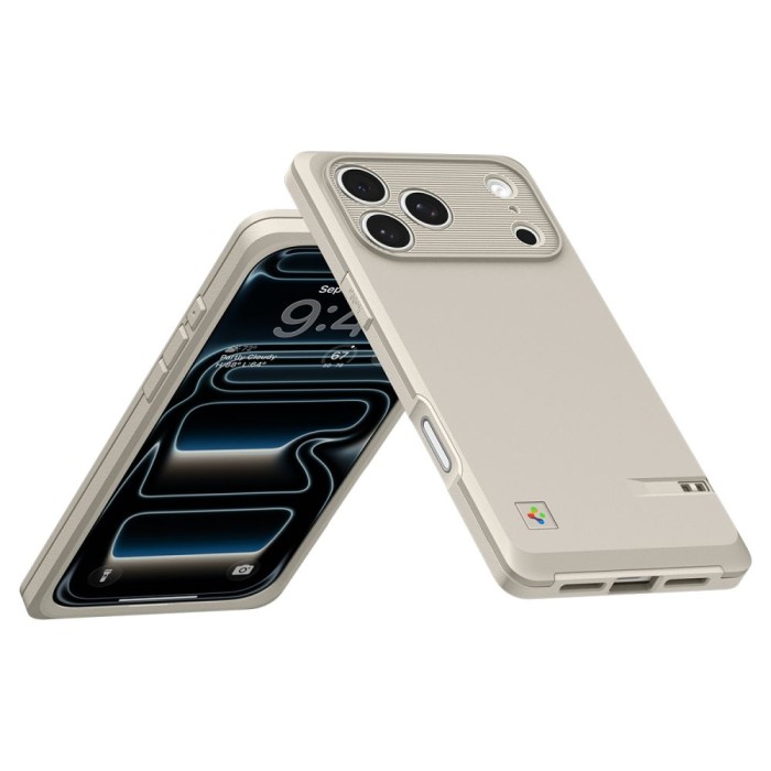 Spigen Classic LS MagSafe Case for iPhone 17 Pro - Beige