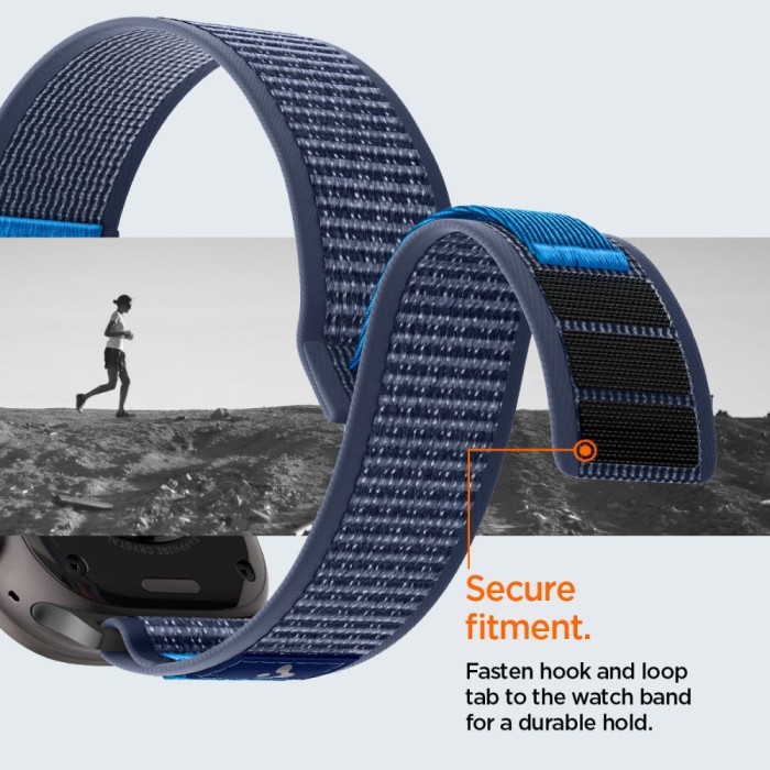 Spigen Athlex Air 2 Strap for Apple Watch (44 / 45 / 46 / 49 mm) - Navy Blue