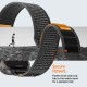 Spigen Athlex Air 2 Strap for Apple Watch (44 / 45 / 46 / 49 mm) - Black and Orange