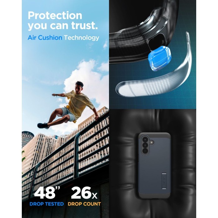 Spigen Tough Armor Case for Samsung Galaxy A57 5G - Navy Blue