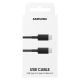 Samsung USB C cable 480Mbps 5A 1m (EP-DN975BBEGWW) - black