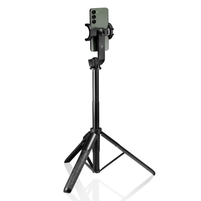 Spigen S560W Bluetooth Selfie Stick with Tripod - Black