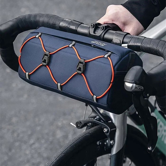 Rockbros 30110054002 bicycle handlebar bag 2.2 l - blue