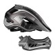 Rockbros TT-32SBTG-M children&amp;#39;s bicycle helmet with removable chinbar, size M - gray