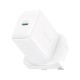 Joyroom JR-TCF20 PD 20W Wall Charger (UK Plug) with 1m USB-C Cable - White