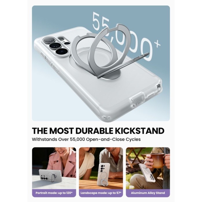Supcase Cosmo Mag MagSafe Case for Samsung Galaxy S26 Ultra - White