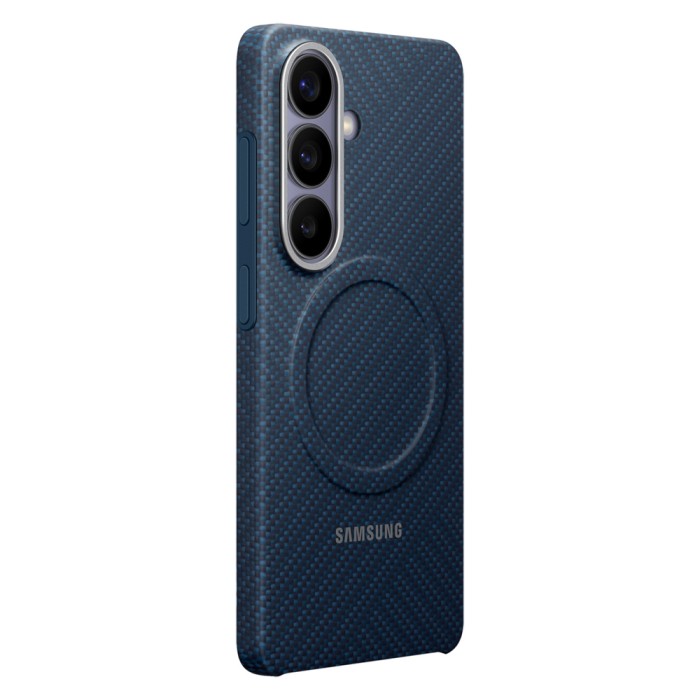 Samsung Carbon Magnet Case for Samsung Galaxy S26, MagSafe Compatible - Blue