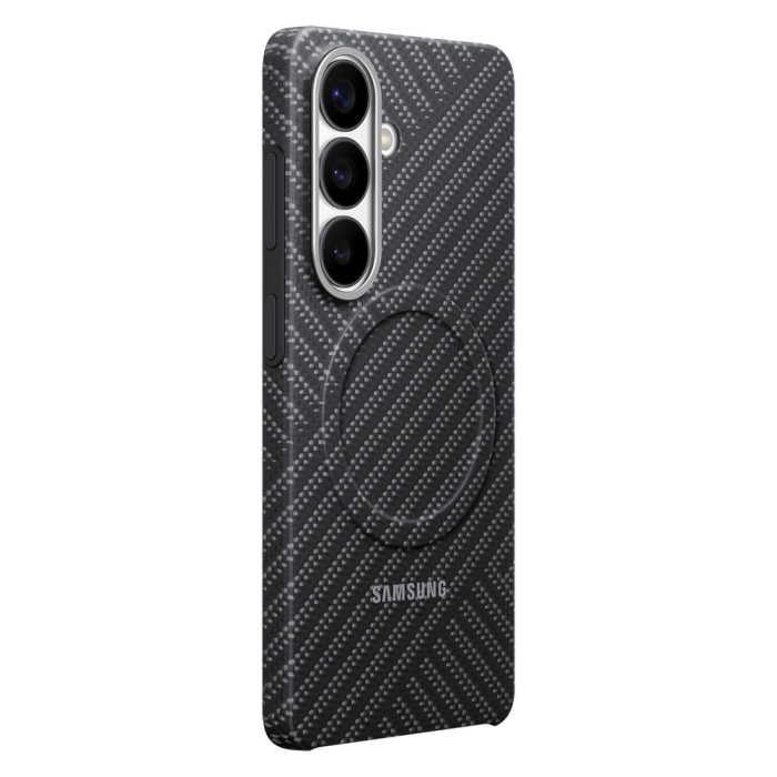 Samsung Carbon Magnet Case for Samsung Galaxy S26, MagSafe Compatible - Gray