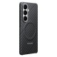 Samsung Carbon Magnet Case for Samsung Galaxy S26, MagSafe Compatible - Gray