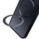 3mk Smoke Case Mag&amp;amp;Stand for Samsung Galaxy S25+ - black