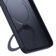 3mk Smoke Case Mag&amp;amp;Stand for Samsung Galaxy S25+ - black