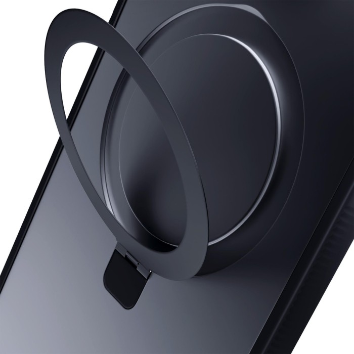 3mk Smoke Case Mag&amp;amp;Stand for Samsung Galaxy S25+ - black