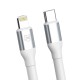 3mk Hyper Cable N-SERIES USB-C / Lightning 3m PD 3.0 9V/3A 27W - white