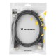 Wozinsky HDMI 2.1 Cable 8K 60 Hz 48 Gbps / 4K 120 Hz / 2K 144 Hz 2 m Silver (WHDMI-20)
